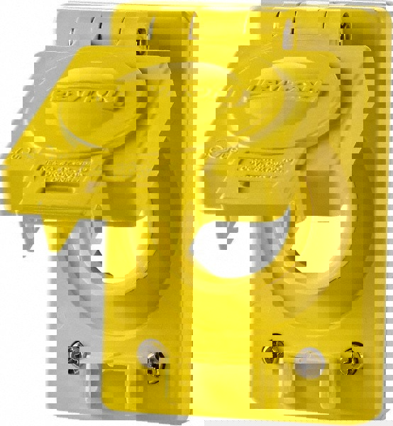 Electrical Ceiling Box: Polyvinylchloride, Rectangle, 4